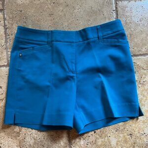 White House Black Market 5” Shorts ~ Turquoise Size 2